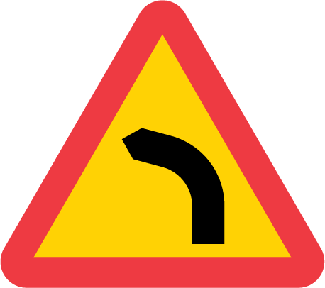 Farlig kurva, vänster